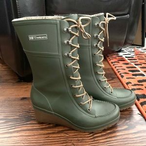 Tretorn Plask Lace-up Waterproof Boots